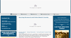 Desktop Screenshot of aaafurniturerepairservice.com